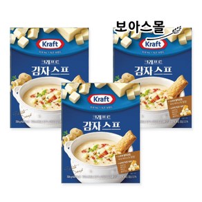 삼립 크래프트 스프 198g x 3개 ( 콘스프 양송이스프 감자스프 )