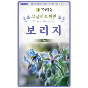 허브씨앗 보리지 90립(1g), 1개