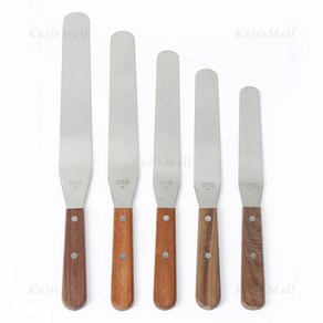 일본 스파츄라 스패츌러 아이싱 케이크 베이킹용품 6인치, 1개, 혼합색상, 6인치(150mm)