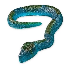 Giant Gummy Snake in Sou Apple/Blue Raspbey 자이언트 구미 스네이크 사워 애플/블루 라즈베리, 1개, 680.39g