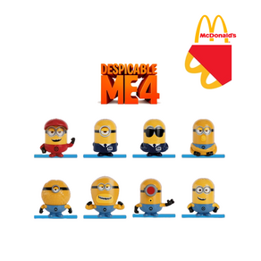 [Mcdonald's] 미니언즈 4 굿즈 슈퍼배드4 맥도날드 해피밀 장난감 피규어 10종 세트 개별구매 가능 Despicable Me 4 Mcdonald's Happy Meal, 2 론