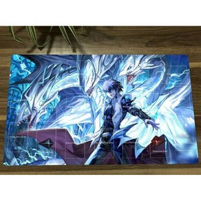 유희왕 결투 괴물 Playmat 파란 눈 궁극적 인 용 어두운 마술사 TCG CCG 매트 마우스 패드 트레이딩 카드 게임 + 무료 가방