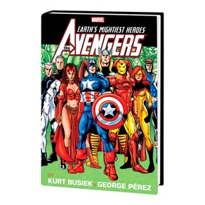 (영문도서) Avenges by Busiek & Peez Omnibus Vol. 2 [New Pinting] Hadcove, Mavel Univese, English, 9781302959012