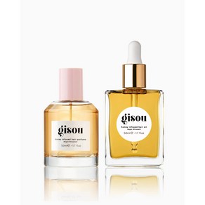 기수 gisou 허니 인퓨즈드 오일 헤어 퍼퓸 50ml 여행용 사이즈 세트, 1개