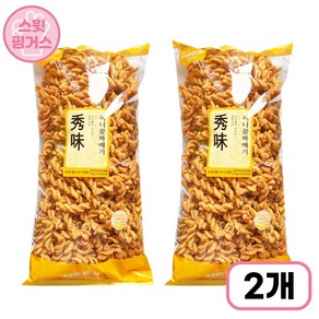 스위티코리아 허니꿀꽈배기 1kg, 2개