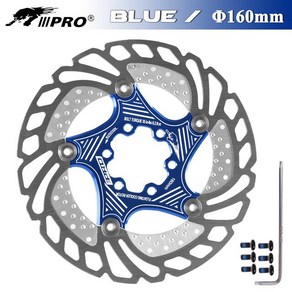 IIIPRO-MTB 산악자전거 열 분산 디스크 쿨러 160 180 mm 플로팅 로터 6 볼트 로드 바이크 부품, 1개