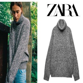 ZARA 자라 스웨터 레이어드 긴팔 폴라니트