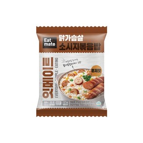[랭킹닭컴] 잇메이트 닭가슴살 소시지 볶음밥 훈제, 200g, 20개