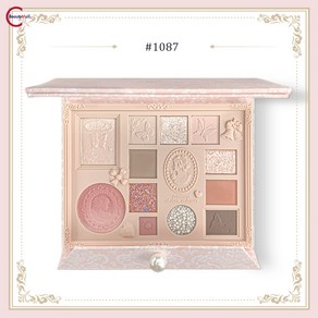 솔레니엘 COLORROSE 컬러로즈 Colo Embossed Eyeshadow Palette 아이팔레트 아이섀도, 1개, 1087