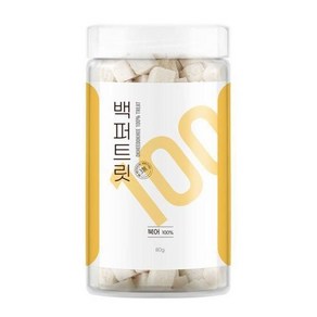 옥희독희 백퍼트릿 반려동물 동결건조 간식 열빙어 1개, 80g