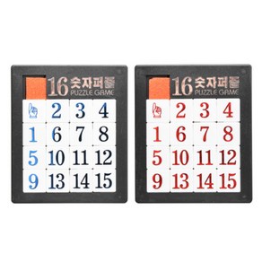 월성산업사 16숫자퍼즐 판퍼즐 지능개발퍼즐, 1개, 16피스