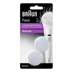 BRAUN 페이스 스파 SE80 전용 리필 브러쉬 2p