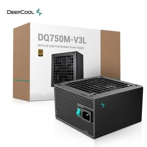 DEEPCOOL DQ750M-V3L 풀 모듈식 PC 전원 공급 장치 PSU 80 플러스 골드 액티브 데스크탑 컴퓨터 ATX 750, 단일옵션, 한개옵션0