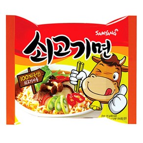 삼양 쇠고기면 120g, 40개