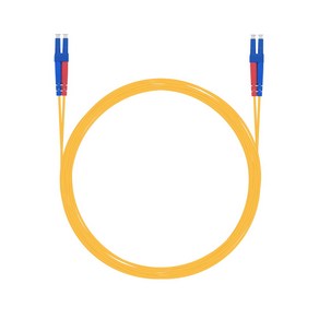 광점퍼코드 LC-LC 싱글 광케이블 3M optical 1G kt, 1개, 노랑 싱글모드