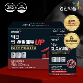 영진약품 닥터 쎈 쏘팔메토UP1000mgX120캡슐, 4개, 120정