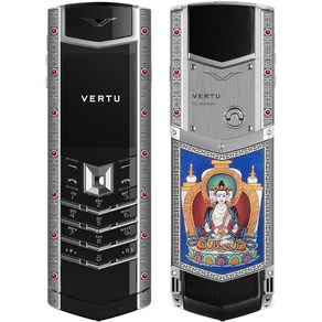 VERTU Signatue V Thang-Ka 순은 럭셔리 비즈니스 휴대폰 공기계 잠금해제 자급제, 1, 비로차나