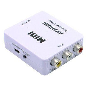 [NEXI] 넥시 A/V to HDMI 컨버터 [NX-3RCAHD] [NX648] [화이트], 본상품선택, 1개, 1개