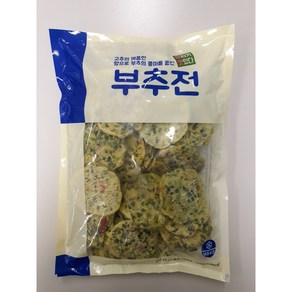 [아이스박스 무료포장] 요리가 맛있다 부추전 1kg 냉동식품, 6개