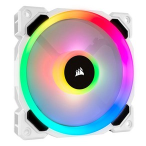 커세어 게이밍 PC 쿨링팬 LL120 RGB WHITE