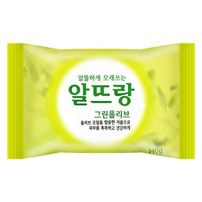 알뜨랑 비누 그린올리브 140g / 세수비누, 12개