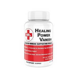 Hep Rescue Healing Powe Vanish HPV Suppot Supplements Suppots Healthy Immune Response 1450mg - P, 1개