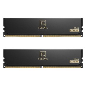 TeamGoup T-CREATE DDR5-6000 CL38 EXPERT 패키지 서린 (32GB(16Gx2)), 2개