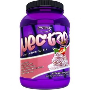 Syntax Nutition Necta Sweets Whey 프로틴 단백질 분말 파우더 딸기 2lb, 1개