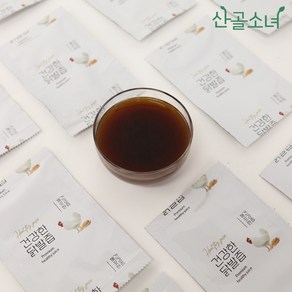 산골소녀 보스웰리아 국내산 우슬닭발즙 100ml 두충 접골목 가시오가피 함유, 30개