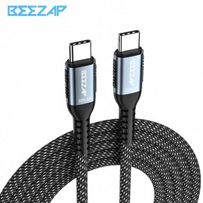 비잽 초고속 충전 2.0 케이블 PD PPS 100W C to C 20AWG, 120cm, 1개