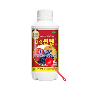 대유 썬텐500ml 과일착색제 당도증가 숙기단축 영양제, 1개, 500ml