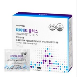 [정품발송] 시너지 파워메토 플러스 (30포) 442474, 1개, 66g