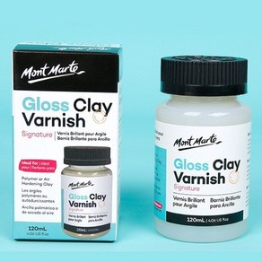 점토 바니시 모음 몽마르뜨 바니시 Mont Mate Gloss Clay Vanish (20/60/120ml), 몽마르뜨 점토 바니시 20ml, 1개