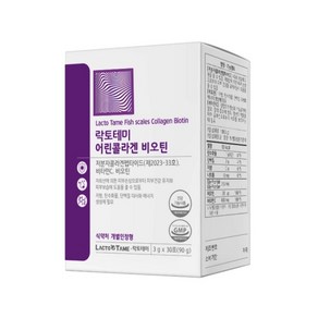 어린 콜라겐 저분자 피쉬콜라겐 펩타이드 3720mg 달톤 함량 식약처인증 비오틴 건강기능식품, 180g, 1개