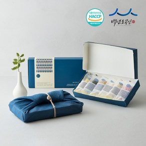 강릉은정한과 은정답례3호세트 유과 답례품 단체선물 회사 결혼식 돌 환갑 하객 설날 명절, 1세트, 120g