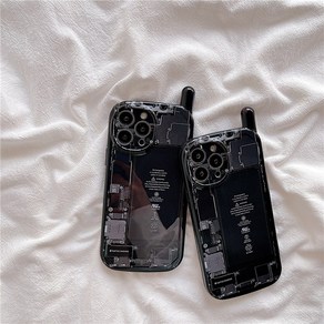 아이폰 개성 스켈레톤 내부구조 기판회로 케이스  iphone 11 (po pomax) / iphone 12 (po pomax) / iphone 13 (po pomax)