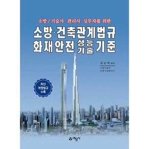 소방 건축관계법규 화재안전기술기준 개정20판