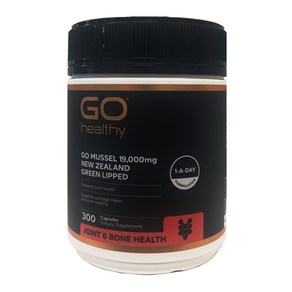 GO healthy MUSSEL NEW ZEALAND GREEN LIPPED 고헬씨 뉴질랜드 초록입홍합 19 000mg 300캡슐, 300정, 1개