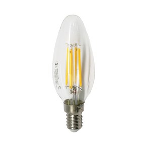 일광 LED 촛대구 5.5W 전구색 C35 E14 E17 디밍 램프 장식용 조광기가능 노란빛 무드조명 샹들리에 미니램프 소형전구 꼬마전구 프레임촛대구대체, E17 전구색, 1개