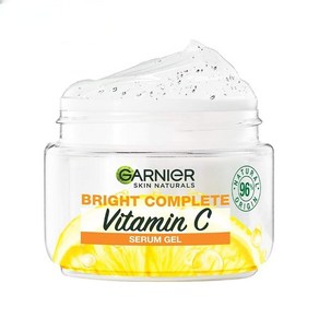 Garnier 가르니에 브라이트닝 모이스처라이저 세럼 젤 비타민 C와 레몬 함유 빛나는 피부용 브라이트 컴플리트 비타민 C 45g