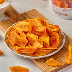 대봉감으로 만든 감말랭이 500g, 500g 2팩, 1개
