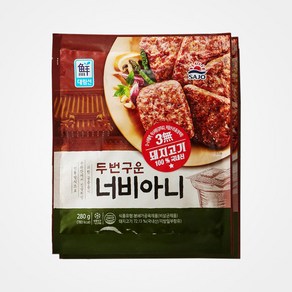 사조대림 두번구운 너비아니 280g x 2, 2개