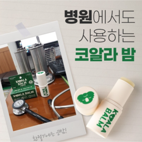 [코알라밤] 알잠네이처 유칼립투스 수딩 코알라밤 청비고 아기 코 쿨링 밤, 1개