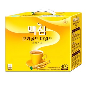 맥심 모카골드 마일드 커피믹스, 1개, 4.8kg, 400개입, 12g