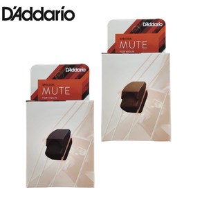 다다리오(D'Addaio) Mute 바이올린 약음기 뮤트 (coppe/black) 현음악기, black, 1개