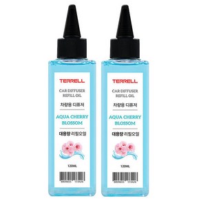 테렐 디퓨저 리필 오일 120ml, 아쿠아체리블라썸, 2개