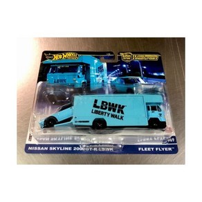 핫휠 2024 Team Tanspot #69 Nissan Skyline 2000GT-R LBWK Fleet Flye 1:64, 핫휠 2024 Team Tanspot #69 Nis, 1개