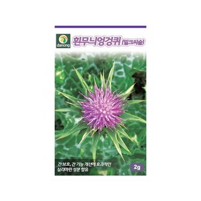 다농 흰무늬엉겅퀴 (밀크씨슬) 2g, 1개