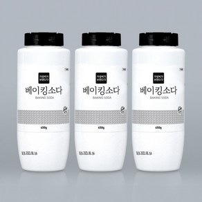 가성비가브랜드다 톡톡톡 뿌리는 베이킹소다 천연세제, 450g, 3개