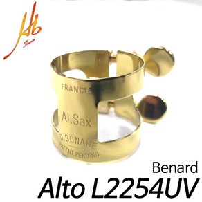 Heouad&benad 버나드 알토 색소폰 골드 리가처 L2254UV, 1개